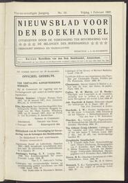 Nieuwsblad voor den boekhandel jrg 74, 1907, no 10, 01-02-1907 in 