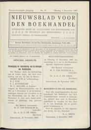 Nieuwsblad voor den boekhandel jrg 74, 1907, no 97, 03-12-1907 in 