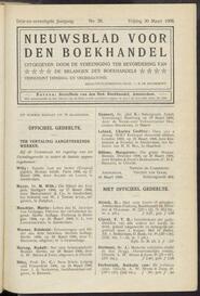 Nieuwsblad voor den boekhandel jrg 73, 1906, no 26, 30-03-1906 in 