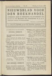 Nieuwsblad voor den boekhandel jrg 73, 1906, no 83, 16-10-1906 in 