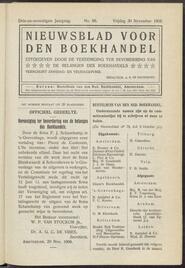 Nieuwsblad voor den boekhandel jrg 73, 1906, no 96, 30-11-1906 in 