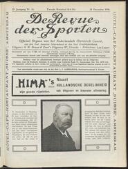 De revue der sporten jrg 12, 1918, no 16, 18-12-1918 in 