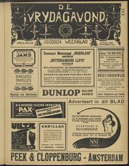 De vrijdagavond; joodsch weekblad jrg 3, 1926, no 23, 03-09-1926 in 