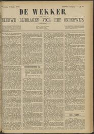 De wekker; nieuwe bijdragen voor het onderwijs jrg 37, 1878, no 81, 09-10-1878 in 