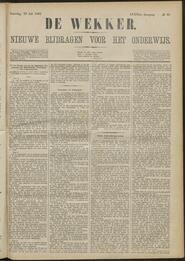 De wekker; nieuwe bijdragen voor het onderwijs jrg 39, 1882, no 60, 29-07-1882 in 