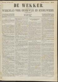 De wekker; weekblad voor onderwijs en schoolwezen jrg 32, 1875, no 20, 10-03-1875 in 