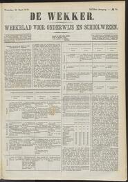 De wekker; weekblad voor onderwijs en schoolwezen jrg 32, 1875, no 24, 24-03-1875 in 