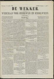 De wekker; weekblad voor onderwijs en schoolwezen jrg 39, 1872, no 77, 25-12-1872 in 
