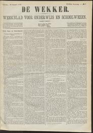De wekker; weekblad voor onderwijs en schoolwezen jrg 32, 1875, no 9, 30-01-1875 in 
