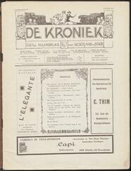 De kroniek; geïllustreerd maandblad voor Noord- en Zuidnederland jrg 9, 1923, no 1