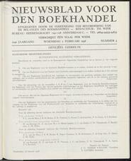 Nieuwsblad voor den boekhandel jrg 105, 1938, no 5, 02-02-1938 in 