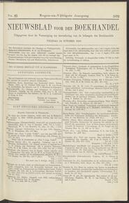 Nieuwsblad voor den boekhandel jrg 59, 1892, no 83, 14-10-1892 in 