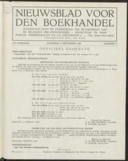 Nieuwsblad voor den boekhandel jrg 103, 1936, no 51, 09-09-1936 in 