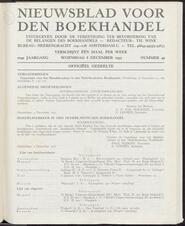 Nieuwsblad voor den boekhandel jrg 104, 1937, no 49, 08-12-1937 in 
