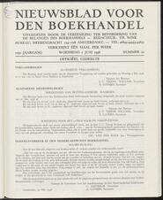 Nieuwsblad voor den boekhandel jrg 105, 1938, no 22, 01-06-1938 in 