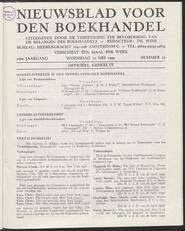 Nieuwsblad voor den boekhandel jrg 106, 1939, no 19, 10-05-1939 in 