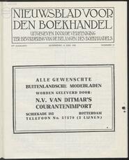 Nieuwsblad voor den boekhandel jrg 97, 1930, no 25, 18-06-1930 in 
