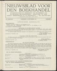 Nieuwsblad voor den boekhandel jrg 103, 1936, no 54, 30-09-1936 in 
