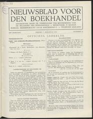 Nieuwsblad voor den boekhandel jrg 100, 1933, no 62, 11-08-1933 in 