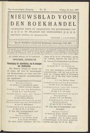 Nieuwsblad voor den boekhandel jrg 74, 1907, no 52, 28-06-1907 in 