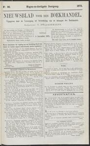 Nieuwsblad voor den boekhandel jrg 39, 1872, no 90, 08-11-1872 in 