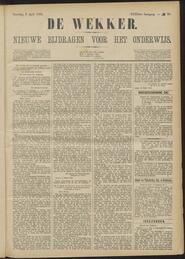 De wekker; nieuwe bijdragen voor het onderwijs jrg 39, 1882, no 28, 08-04-1882 in 