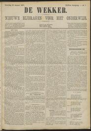 De wekker; nieuwe bijdragen voor het onderwijs jrg 44, 1887, no 7, 22-01-1887 in 