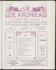 Kroniek; Hof-Diplomatie Society-Kunst jrg 11, 1925, no 12