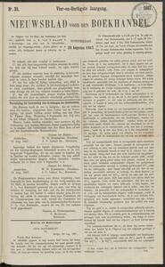 Nieuwsblad voor den boekhandel jrg 34, 1867, no 35, 29-08-1867 in 
