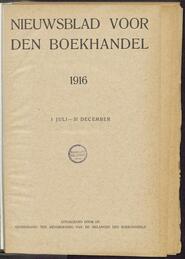 Nieuwsblad voor den boekhandel jrg 83, 1916, no 53, 04-07-1916 in 