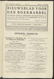 Nieuwsblad voor den boekhandel jrg 81, 1914, no 57, 17-07-1914 in 