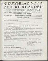 Nieuwsblad voor den boekhandel jrg 107, 1940, no 44, 30-10-1940 in 
