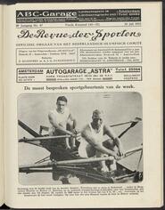 De revue der sporten jrg 18, 1925, no 47, 20-07-1925 in 