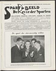 Sport in beeld/De revue der sporten jrg 32, 1938, no 18, 28-11-1938 in 