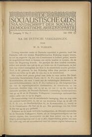 De socialistische gids; maandschrift der Sociaal-Democratische Arbeiderspartij jrg 5, 1920, no 7