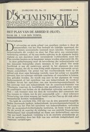 De socialistische gids; maandschrift der Sociaal-Democratische Arbeiderspartij jrg 20, 1935, no 12