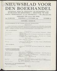 Nieuwsblad voor den boekhandel jrg 104, 1937, no 47, 24-11-1937 in 