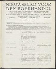 Nieuwsblad voor den boekhandel jrg 104, 1937, no 5, 03-02-1937 in 