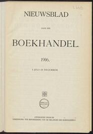 Nieuwsblad voor den boekhandel jrg 73, 1906, no 53, 03-07-1906 in 