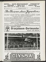 De revue der sporten jrg 22, 1929, no 47, 01-07-1929 in 
