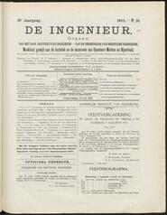 De ingenieur; Weekblad gewĳd aan de techniek en de economie van openbare werken en nĳverheid jrg 28, 1913, no 28, 12-07-1913 in 