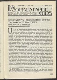 De socialistische gids; maandschrift der Sociaal-Democratische Arbeiderspartij jrg 20, 1935, no 10