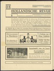 De Hollandsche revue jrg 37, 1932, no 1