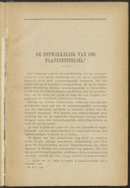 Wetenschappelijke bladen, 1922 (1e deel) [volgno 2]