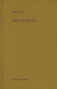 Finse vertaling van Max Havelaar