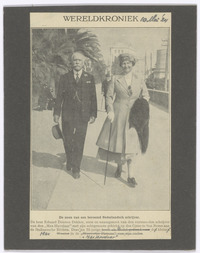 Pieter Jan Constant Eduard Douwes Dekker en zijn echtgenote Annetta G.D.D. Douwes Dekker-Post van Leggelo