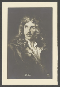 Portret van Molière (Jean-Baptiste Poquelin)