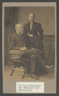 Johan Albert Roessingh van Iterson en zijn echtgenote