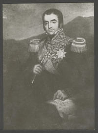 Portret van Herman Willem Daendels, door Raden Saleh