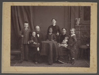 Sicco Ernst Willem Roorda van Eysinga met zijn gezin